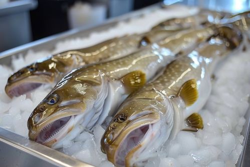 生鮮海鮮水產(chǎn)鱈魚(yú)圖片 攝影圖