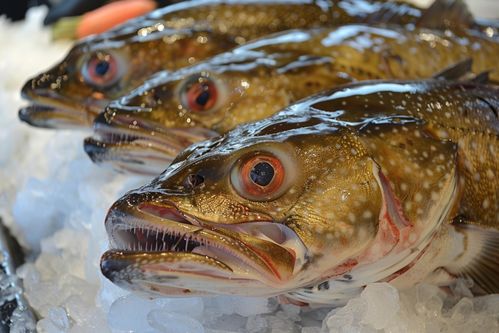 生鮮海鮮水產(chǎn)鱈魚圖片 攝影圖